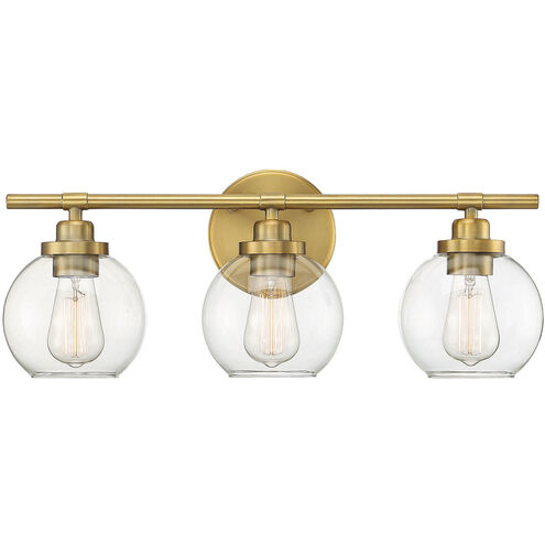 Carson 3 Light 22.50 inch Bathroom Vanity Light