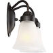 Brighton 2 Light 9 inch English Bronze Bathroom Vanity Light Wall Light