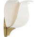 Elsie 1 Light 13.75 inch Warm Brass Wall Sconce Wall Light