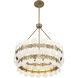Bancroft 5 Light 24 inch Noble Brass Chandelier Ceiling Light