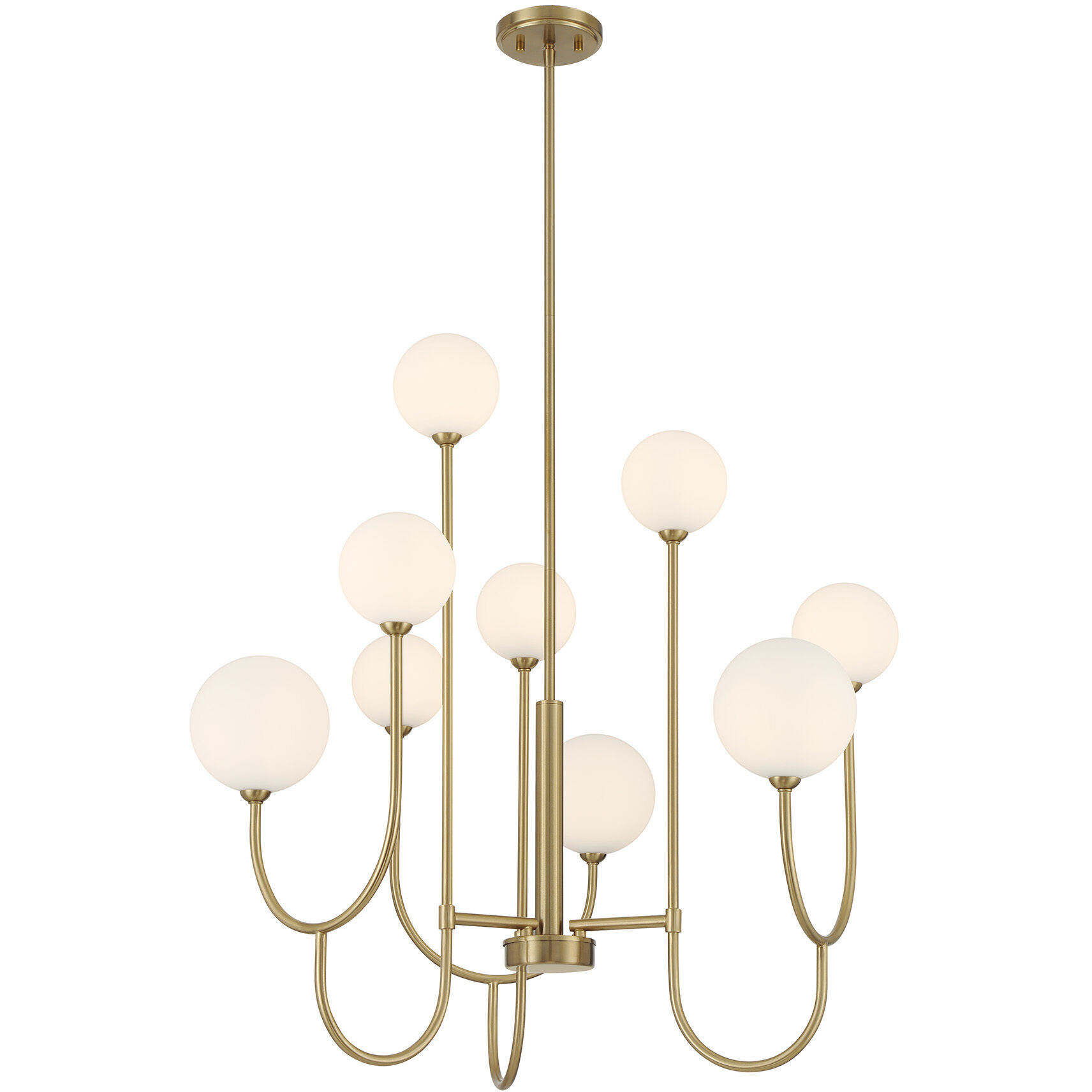 Chester 9 Light 30 inch Noble Brass Chandelier Ceiling Light