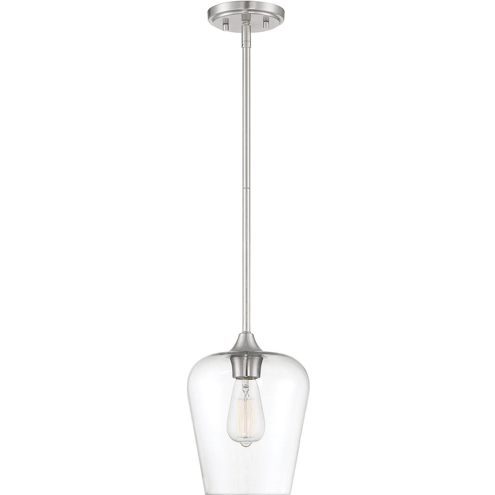 Savoy House 7-4036-1-SN Octave 1 Light 8 inch Satin Nickel