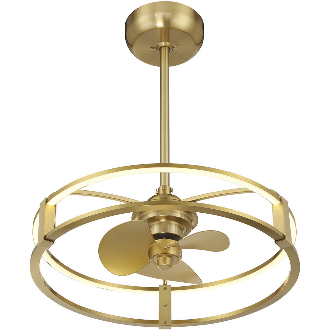 Savoy House 23-FD-645-322 Vesta 14 inch Warm Brass with Gold