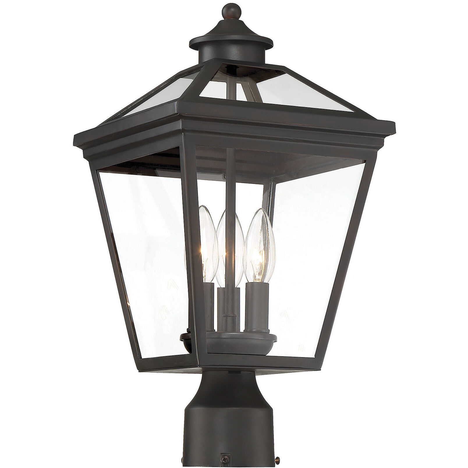 Bronze outdoor post light on sale