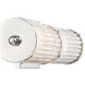 Lombard 2 Light 23.75 inch Polished Chrome Bath Light Wall Light