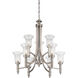 Trudy 9 Light 28 inch English Bronze Chandelier Ceiling Light