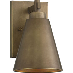 Ryder 1 Light 9 inch Atlas Bronze Outdoor Wall Lantern