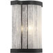 Parkside 1 Light 8 inch Matte Black ADA Wall Sconce Wall Light, Lighting One