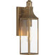 Lancaster 1 Light 15.88 inch Atlas Bronze Outdoor Wall Lantern