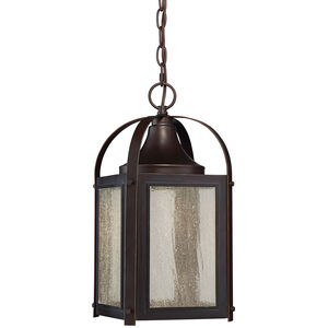 Formby LED 8 inch English Bronze with Gold Outdoor Hanging Lantern