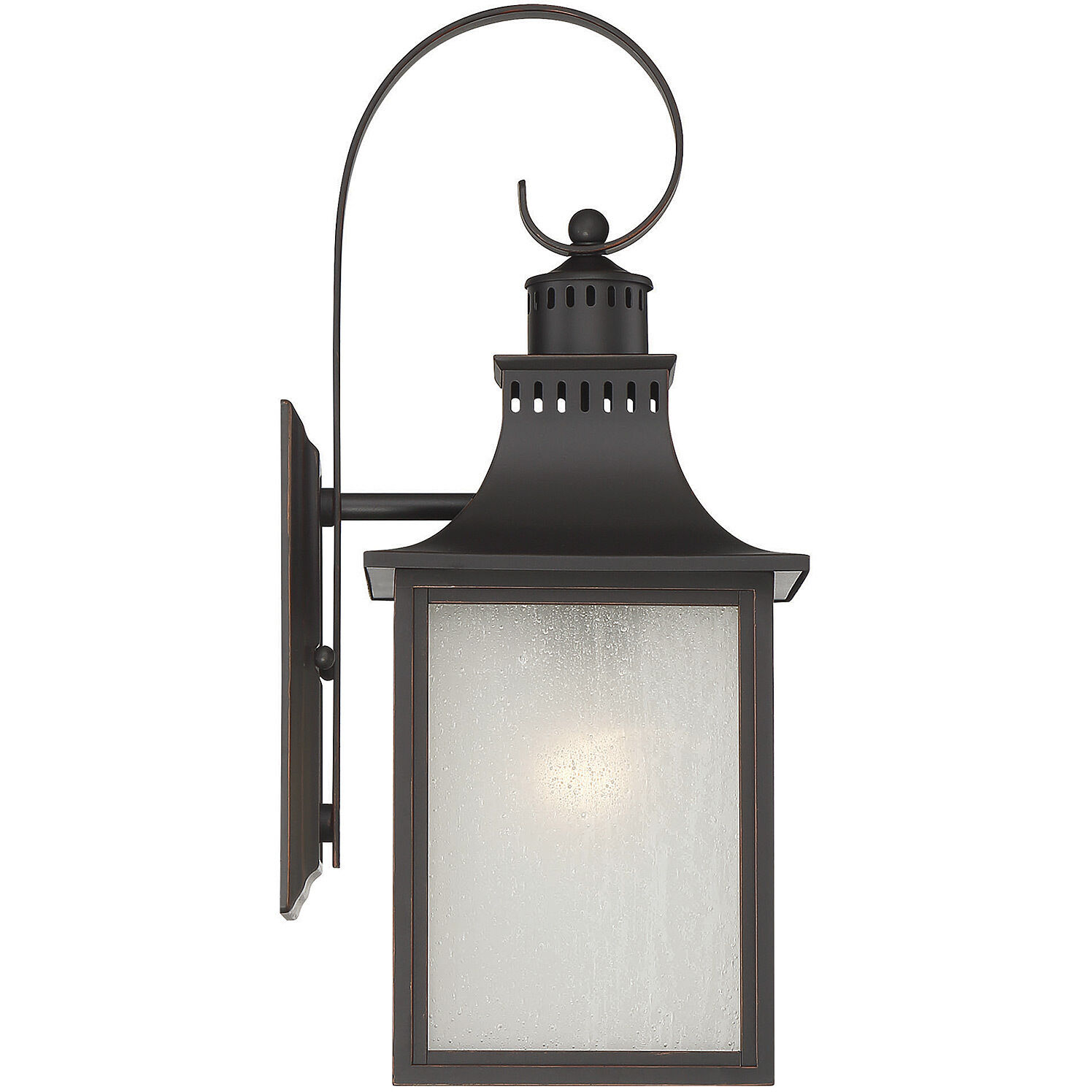 Monte Grande Outdoor Wall Lantern in English Bronze