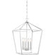 Townsend 4 Light 17 inch Polished Nickel Pendant Ceiling Light, Essentials