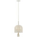 Lunara 3 Light 10 inch Cotton Pendant Ceiling Light