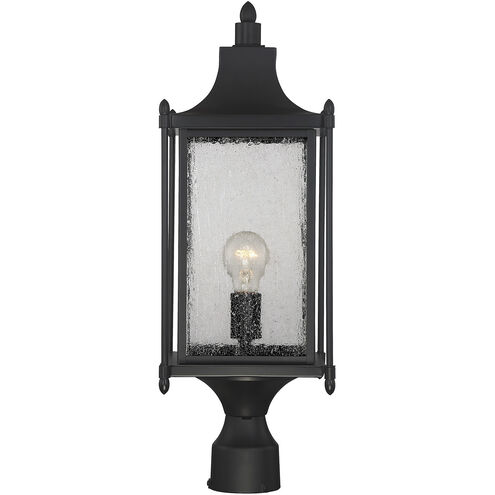 Dunnmore 1 Light 24 inch Matte Black Outdoor Post Lantern