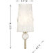Sheldon 1 Light 5.13 inch Noble Brass Sconce Wall Light
