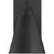 Ryder 1 Light 9 inch Matte Black Outdoor Wall Lantern