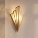 Rivage Wall Sconce Wall Light in Warm Brass