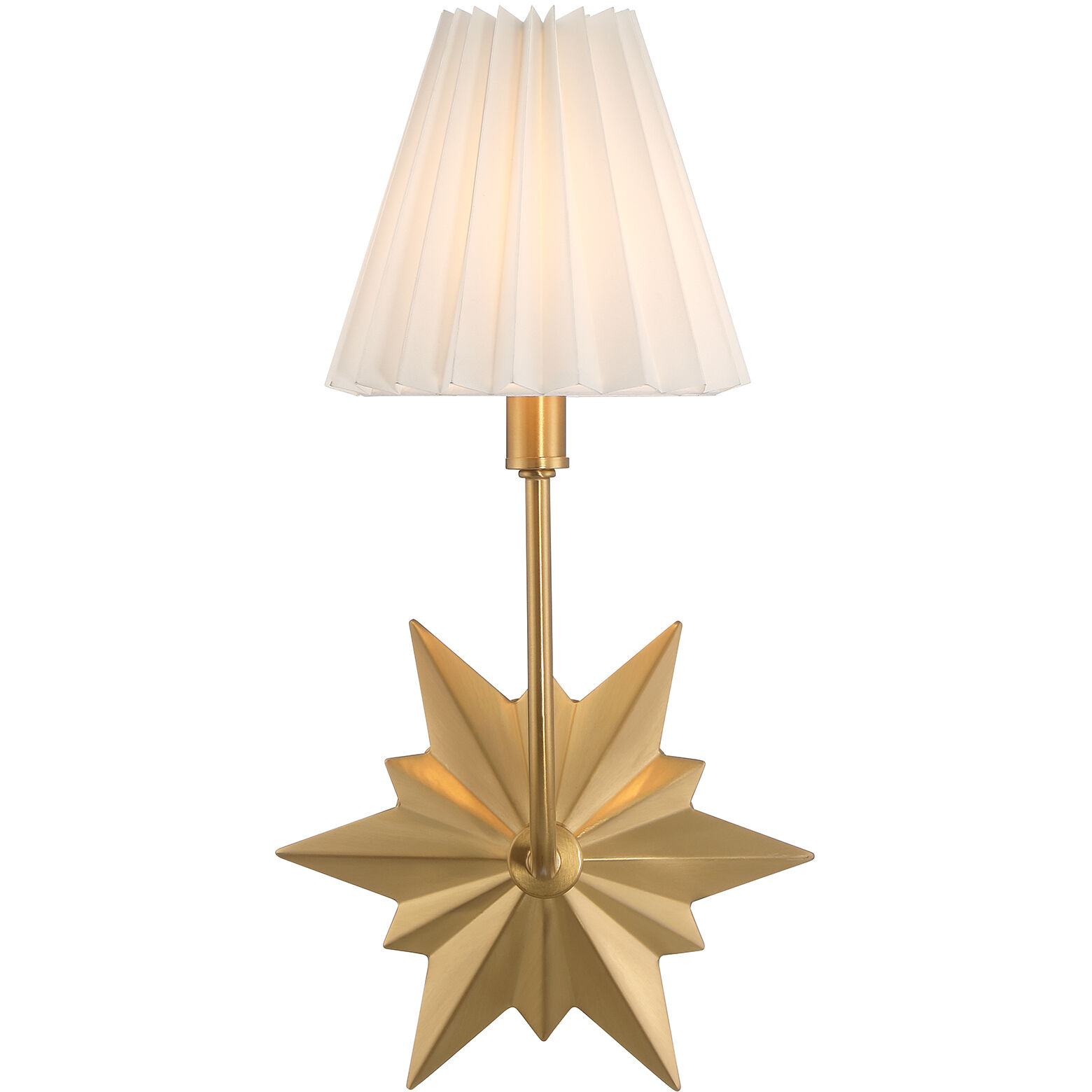 Crestwood 1 Light 8 inch Warm Brass Wall Sconce Wall Light