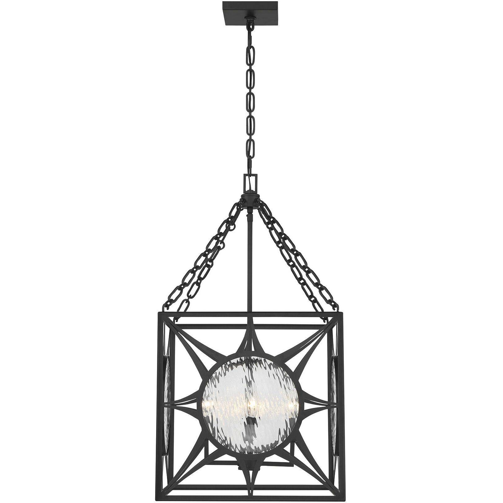Balfour 4 Light 17 inch Matte Black Pendant Ceiling Light