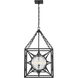 Balfour 4 Light 17 inch Matte Black Pendant Ceiling Light
