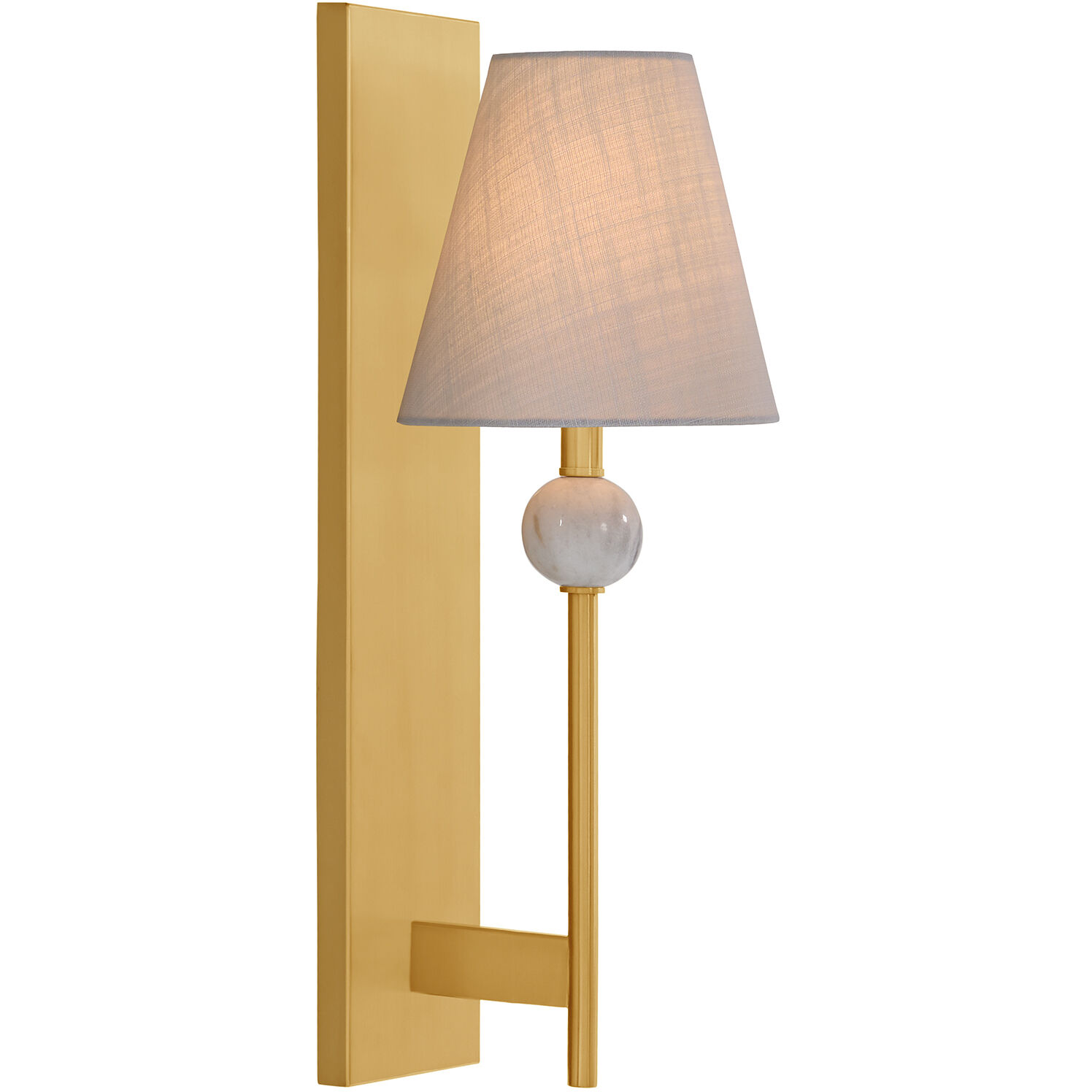 Travis 1 Light 7.5 inch Warm Brass Wall Sconce Wall Light