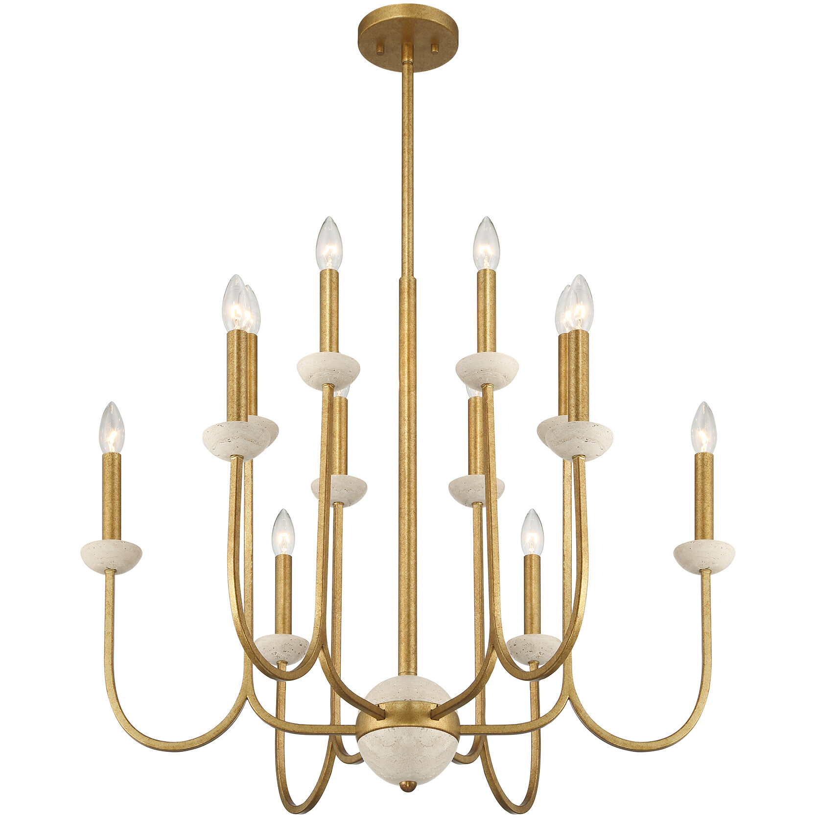 Antique gold ceiling light on sale