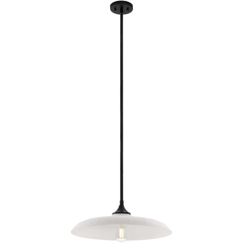Hadley 1 Light 20 inch Matte Black Pendant Ceiling Light
