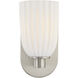 Baldwin 1 Light 4.5 inch Satin Nickel Wall Sconce Wall Light, Essentials