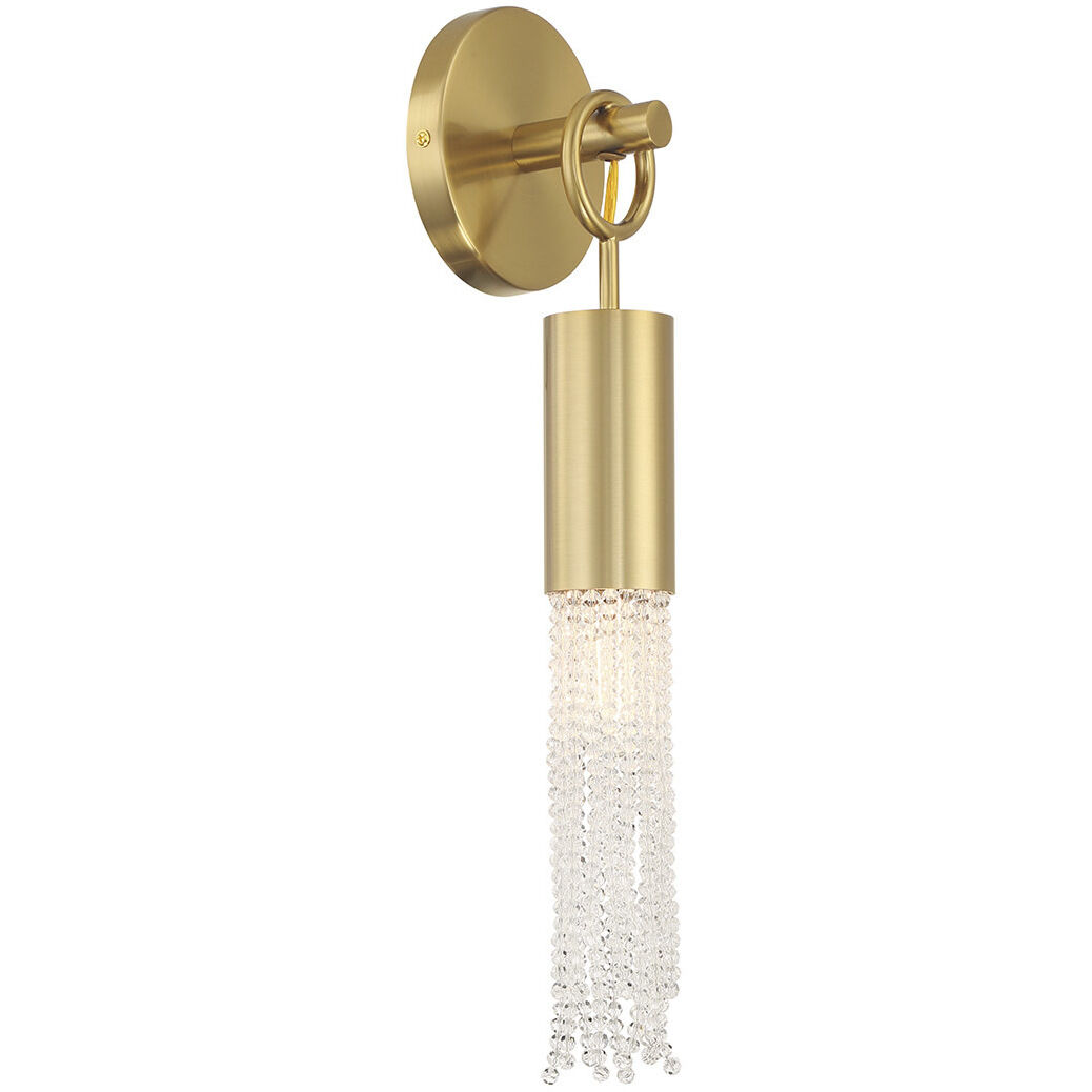 Chelsea 1 Light 5 inch Warm Brass ADA Sconce Wall Light