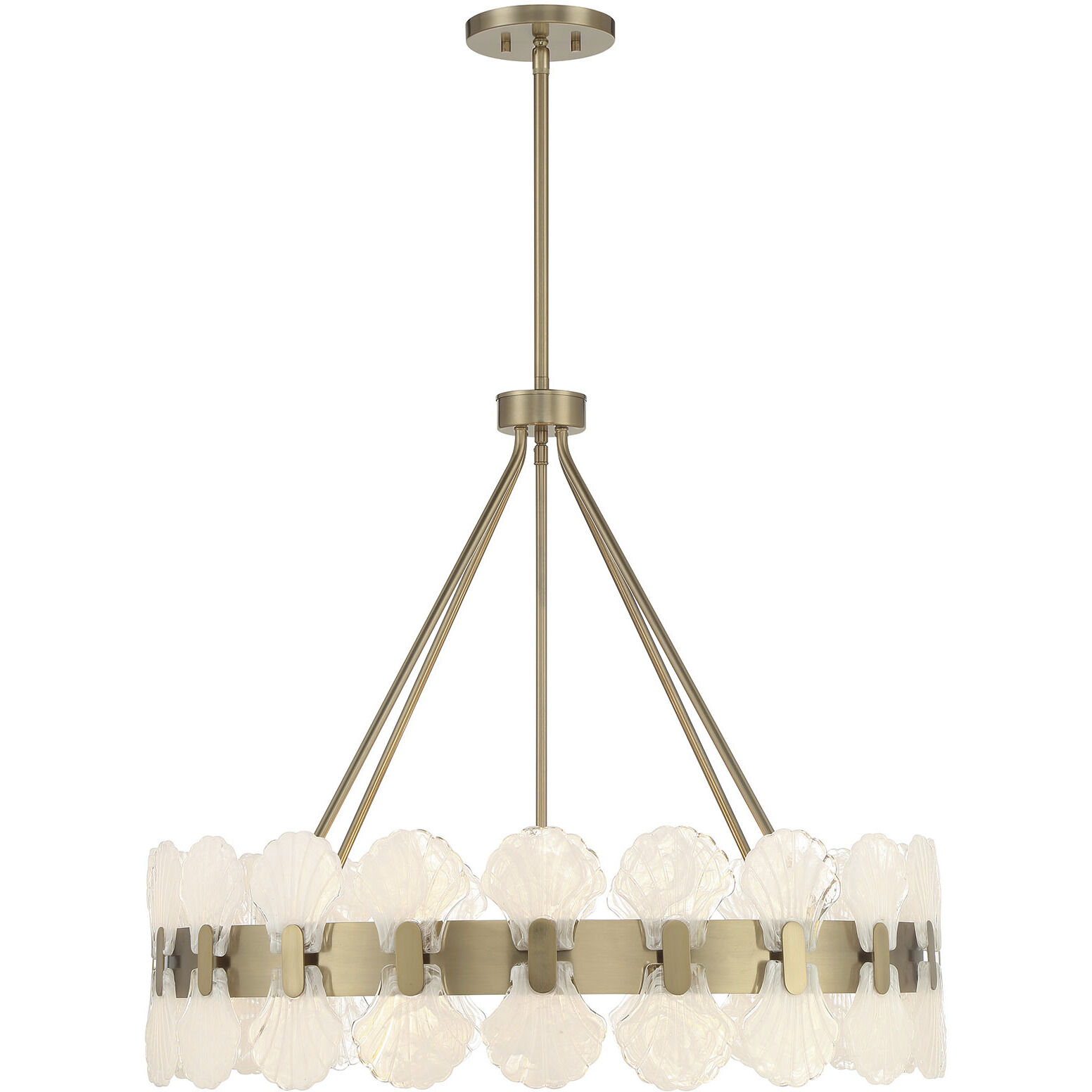 Savoy House 1-3605-6-127 Bancroft 6 Light 30 inch Noble Brass