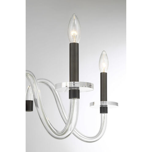 Aragon 8 Light 34 inch Mediterranean Bronze Chandelier Ceiling Light