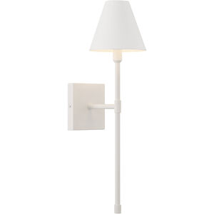 Jefferson 1 Light 5.5 inch Bisque White Wall Sconce Wall Light