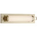 Parker LED 18 inch Noble Brass Bathroom Vanity Light Wall Light