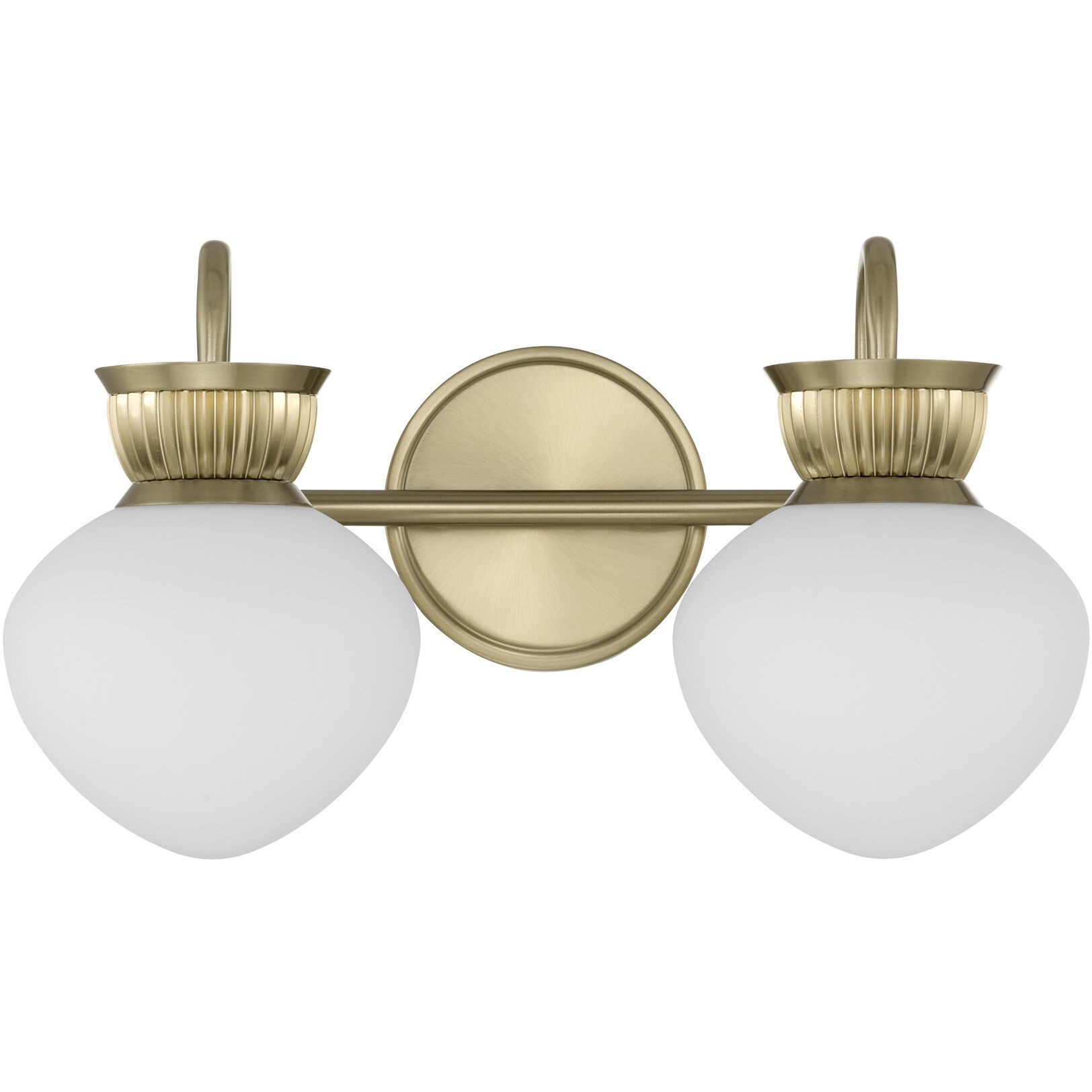 Melbourne 2 Light 16 inch Noble Brass Bathroom Vanity Light Wall Light