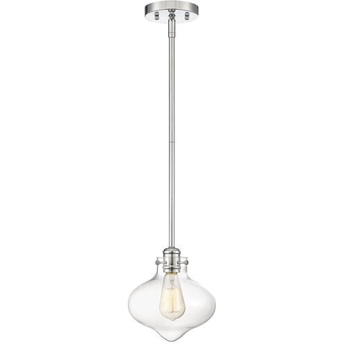 Allman 1 Light 8 inch Polished Chrome Mini Pendant Ceiling Light