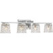 Northam 4 Light 30 inch Polished Chrome Bathroom Vanity Light Wall Light