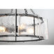 Genry 5 Light 26 inch Matte Black Pendant Ceiling Light