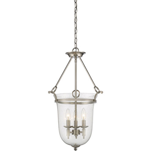 Trudy 3 Light 16 inch Satin Nickel Pendant Ceiling Light