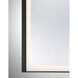Paulding 48 X 32 inch Black Mirror, Frontlit