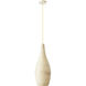 Jean 1 Light 10 inch Natural Bamboo Pendant Ceiling Light
