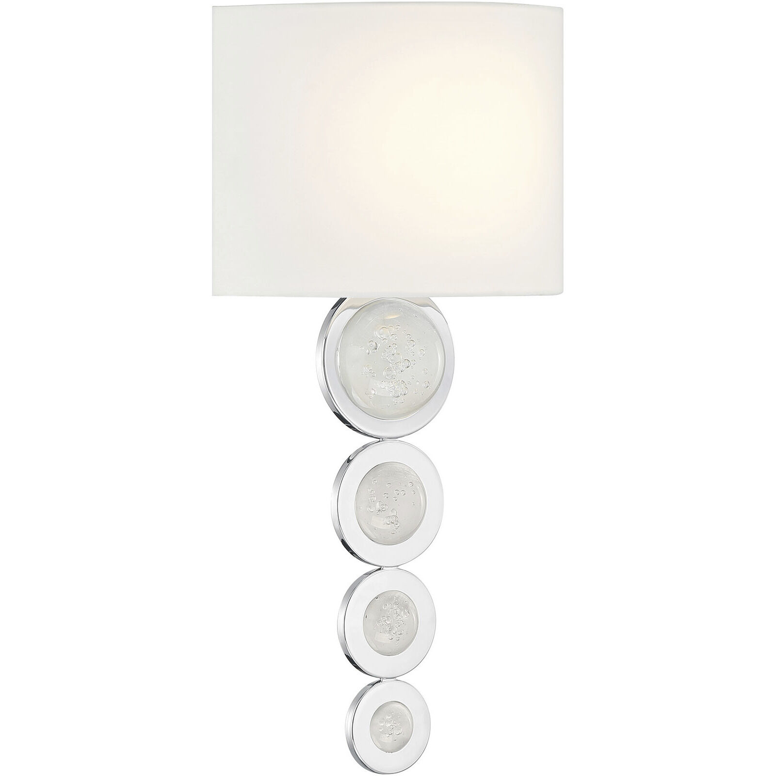 Marseille Wall Sconce Wall Light in Chrome