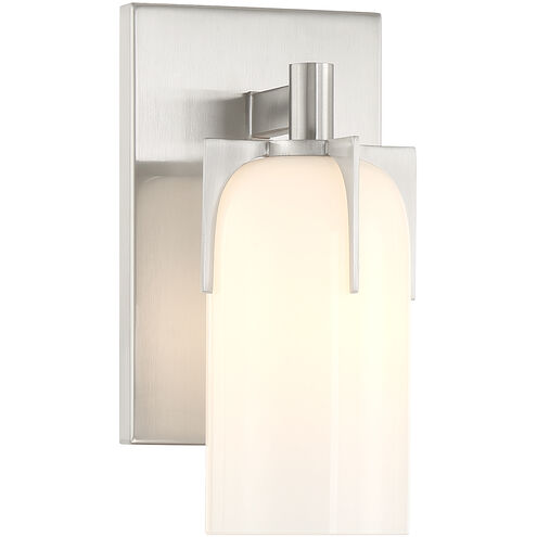 Caldwell 1 Light 4.75 inch Satin Nickel Bathroom Vanity Light Wall Light