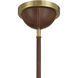 Abeline 8 Light 39 inch Warm Brass Chandelier Ceiling Light
