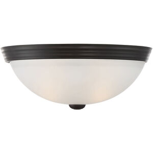 Stella 2 Light 13 inch English Bronze Flush Mount Ceiling Light, Essentials