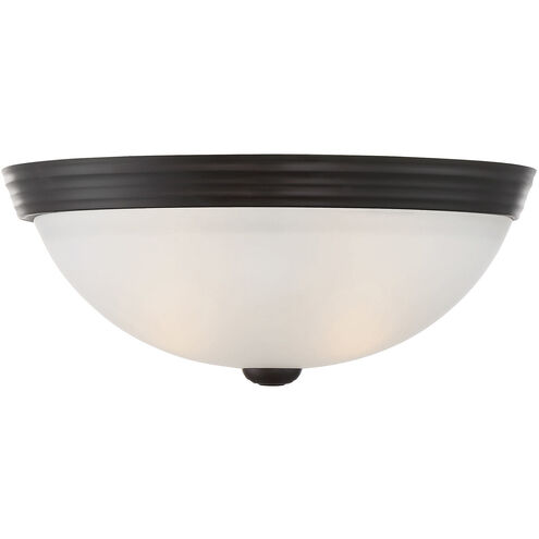 Stella 2 Light 13 inch English Bronze Flush Mount Ceiling Light, Essentials