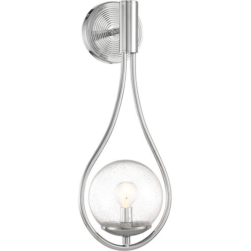 Encino 1 Light 8 inch Polished Chrome Wall Sconce Wall Light