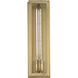 Clifton 1 Light 4.5 inch Warm Brass Wall Sconce Wall Light, Essentials