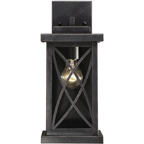 Norwalk 1 Light 15 inch Brushed Bronze Outdoor Wall Lantern