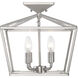 Townsend 4 Light 13.00 inch Semi-Flush Mount