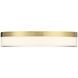 Clarion LED 11 inch Brass Flush Mount Ceiling Light